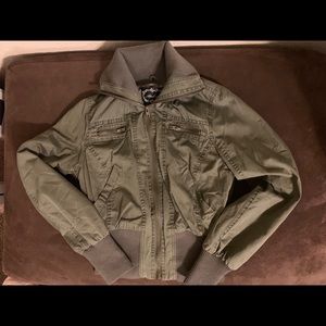 Army green jacket
